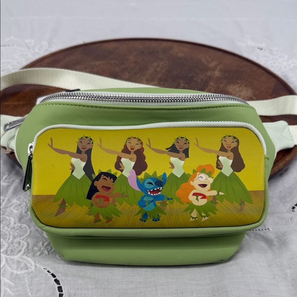 Loungefly Fanny Pack Disney Lilo & Stitch Hula Movie Hawaii Belt Waist Bag
